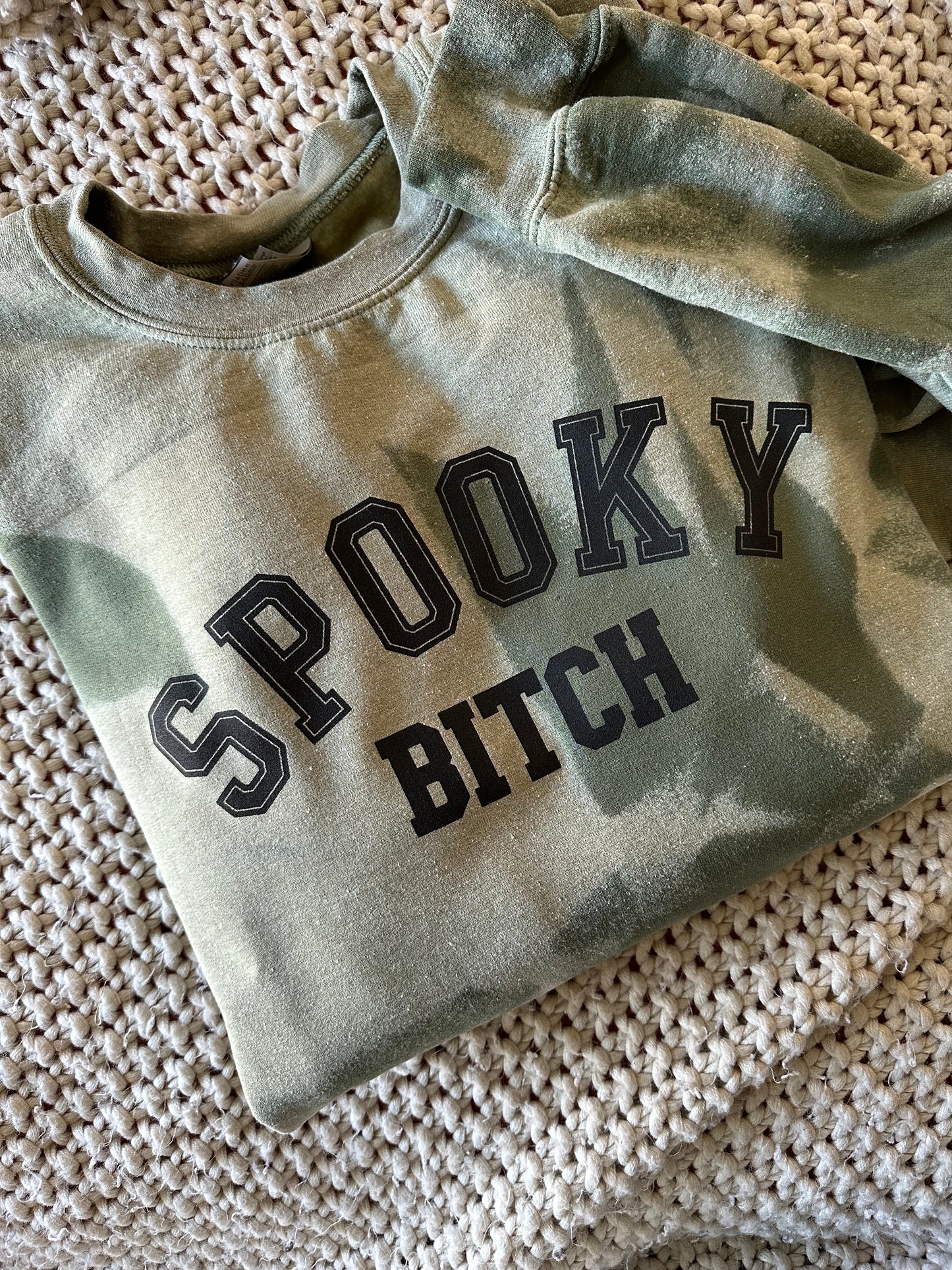 Spooky Btch Crewneck Sweatshirt