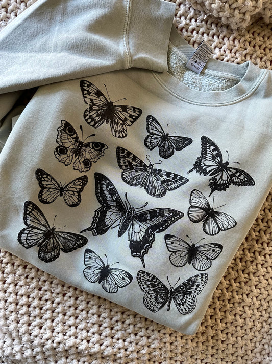 Butterfly Crewneck Sweatshirt