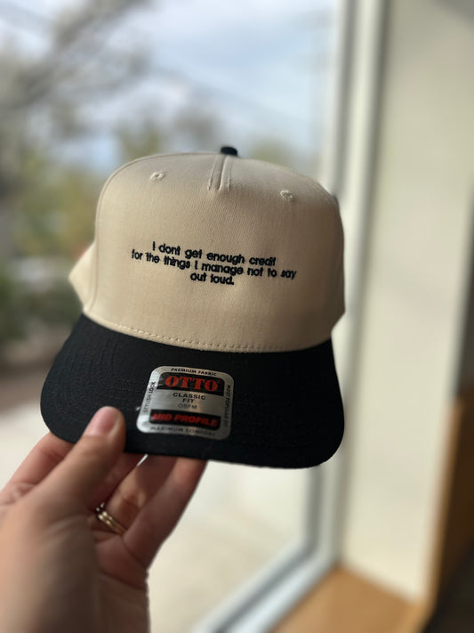 Don't Get Enough Credit Hat