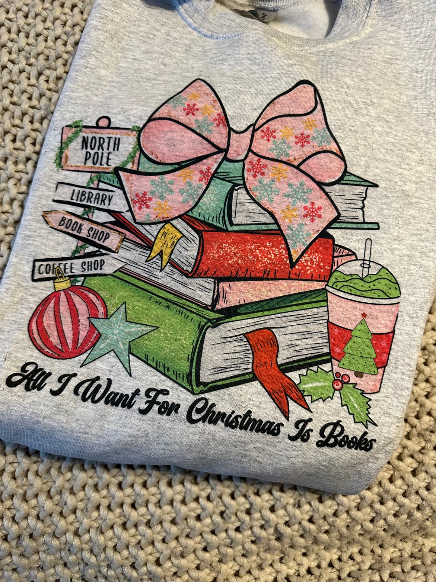 All I Want Is Books Shirt