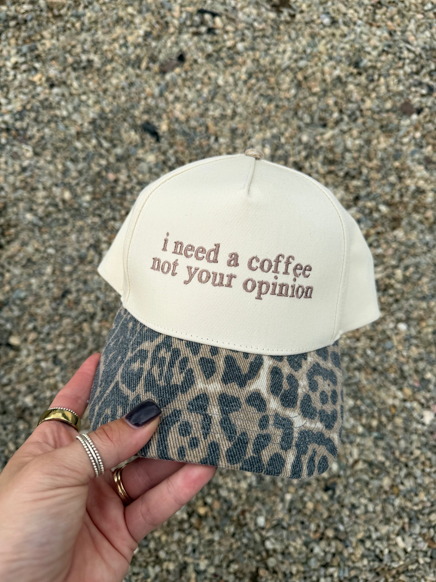 I Need Coffee Hat