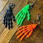 Skeleton Hand Keychain