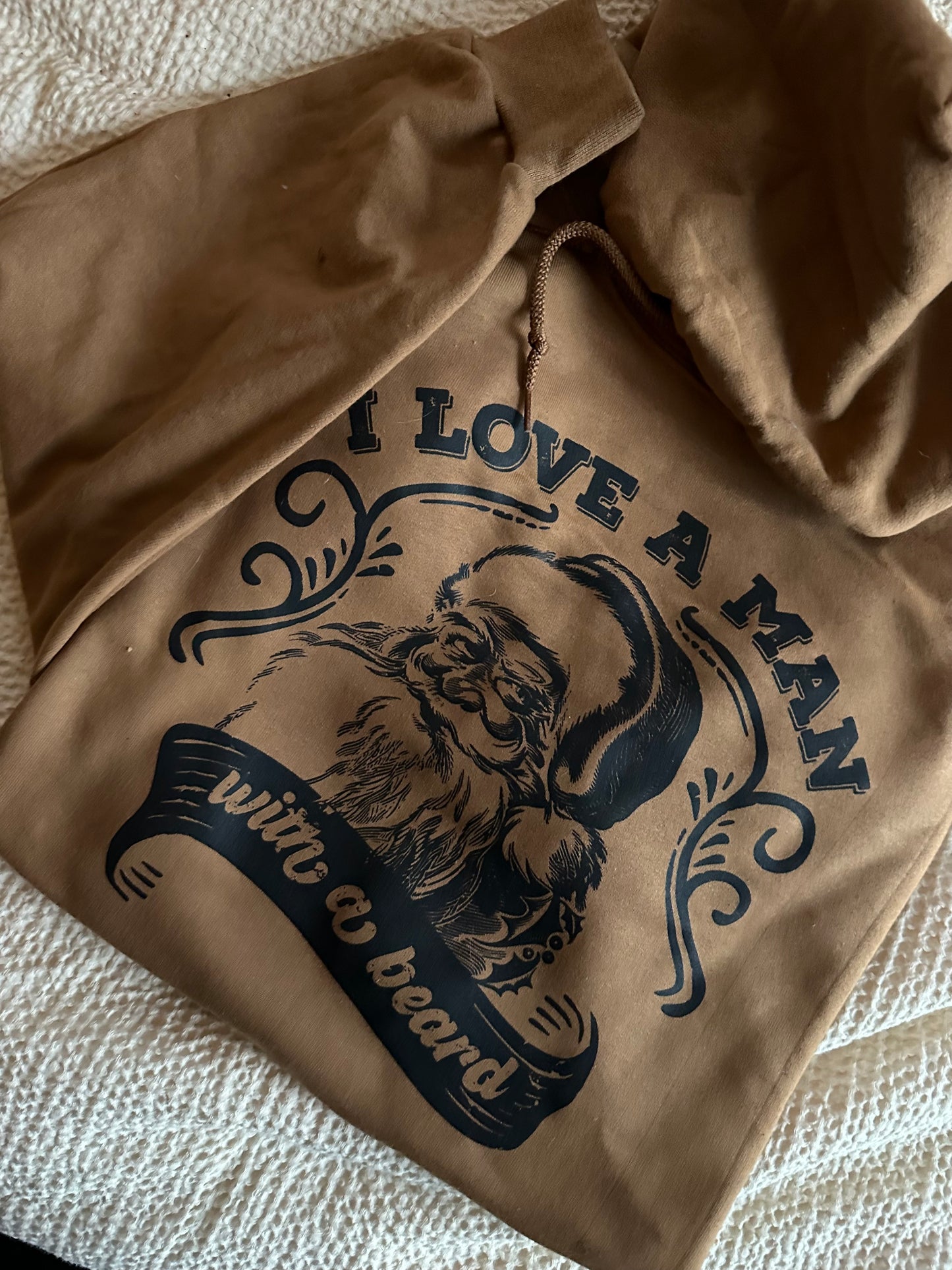 Man With A Beard Sweatshirt