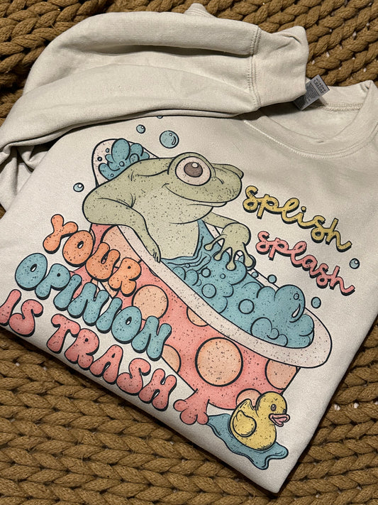 Splish Splash Your Opinion Is Trash Shirt