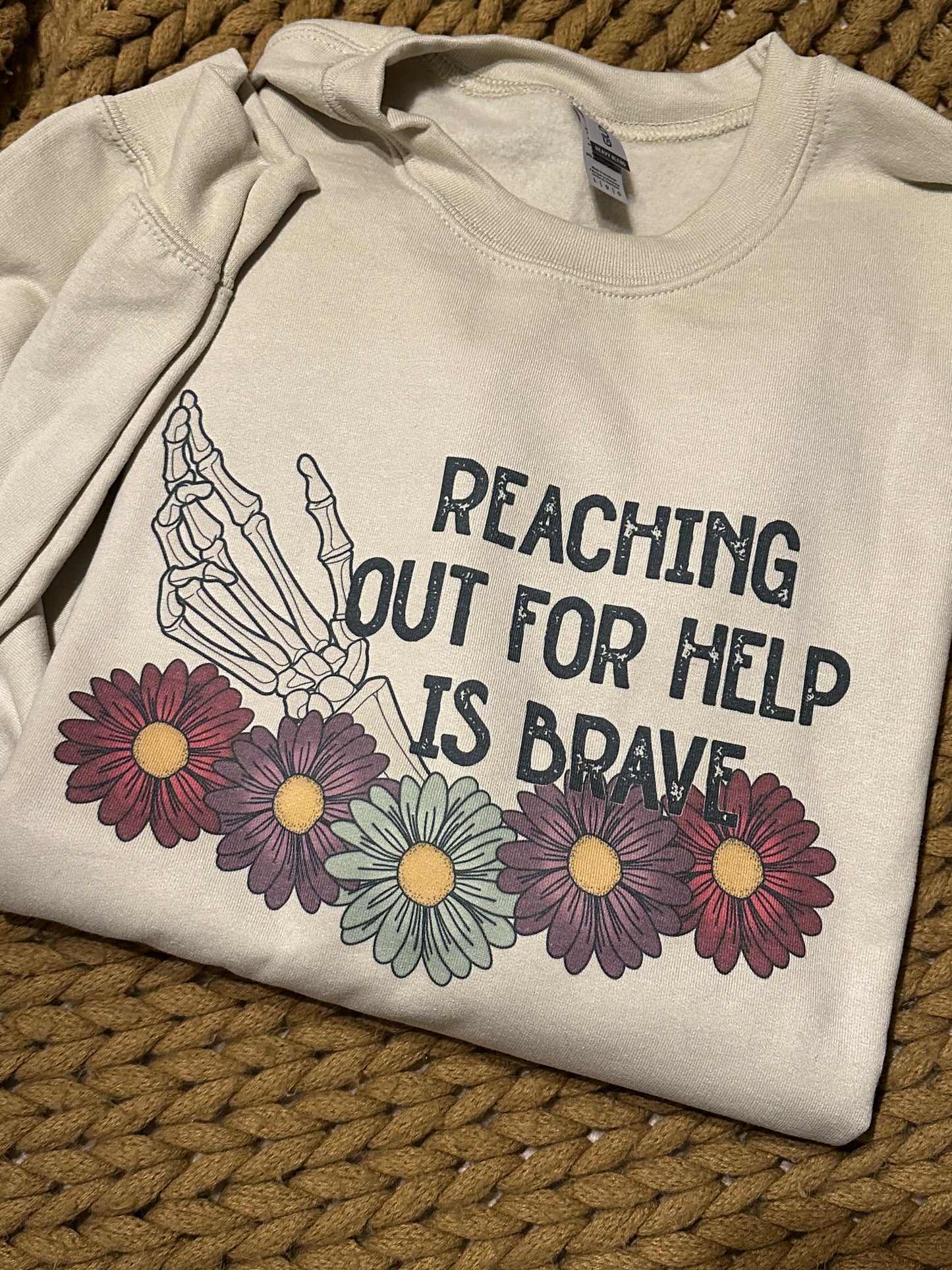 Reaching Out Is Brave Shirt