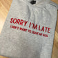 LARGE sweatshirt
