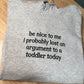 XL sweatshirt