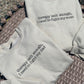 Therapy Isn't Enough Embroidered Sweatshirt