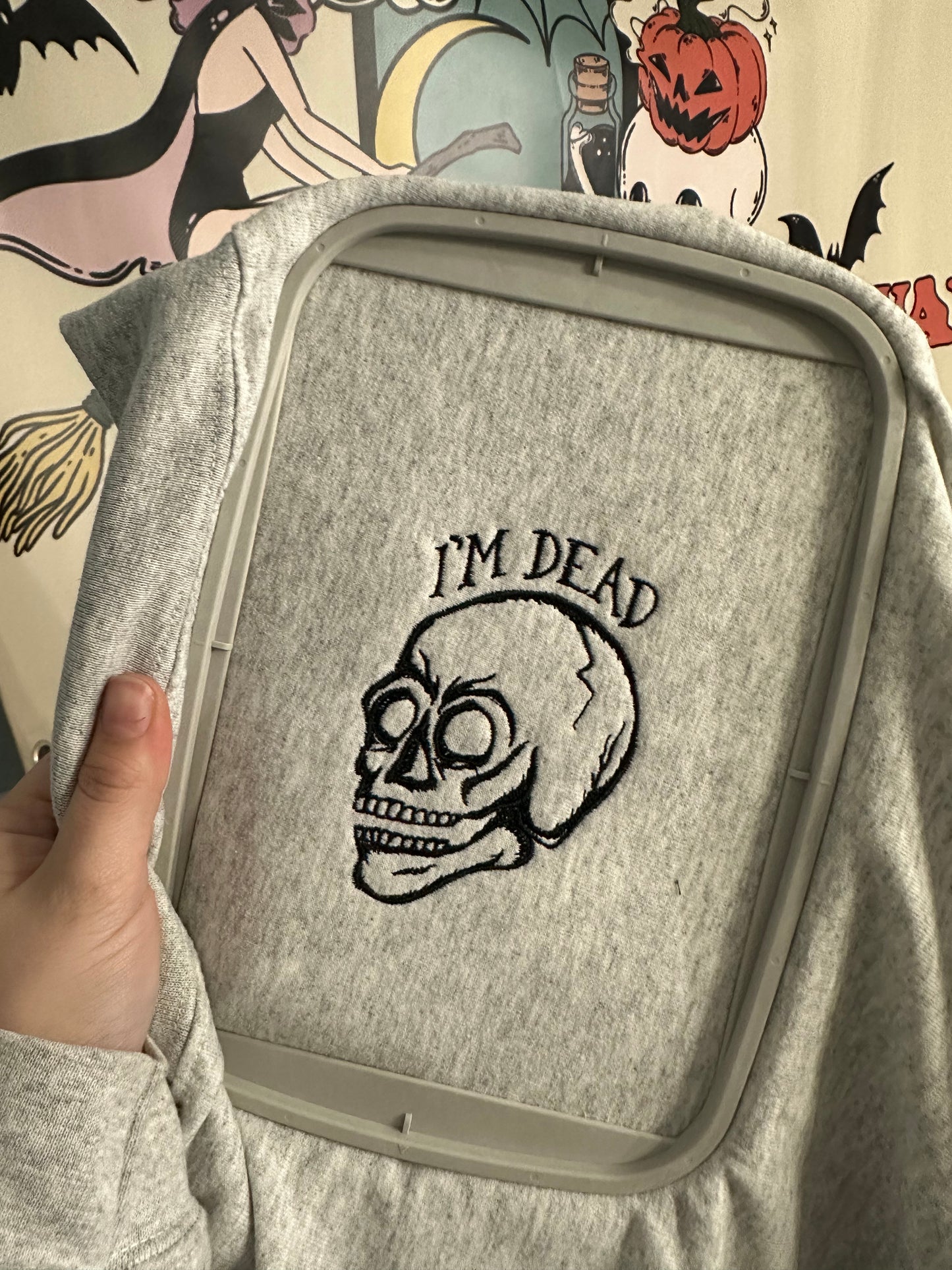 Till Death Embroidered Sweatshirt