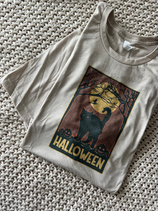 Halloween Cat Shirt