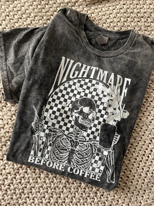 Nightmare Before Coffee Tee