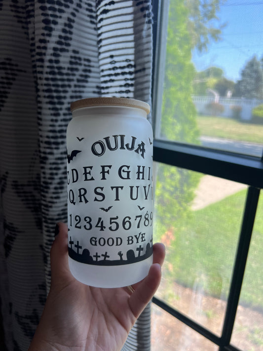 Ouija Glass Can