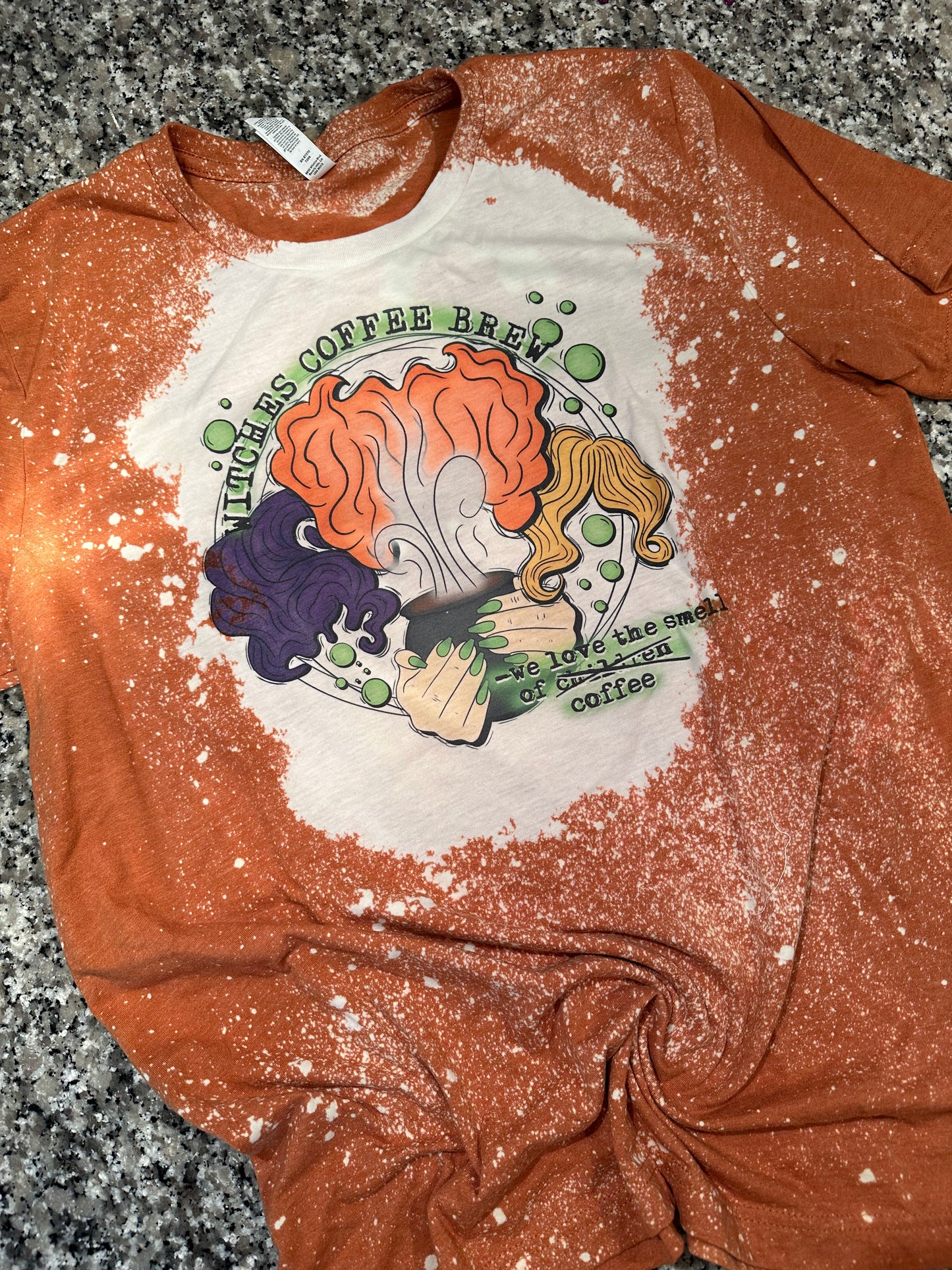 Witches Bleached Tee