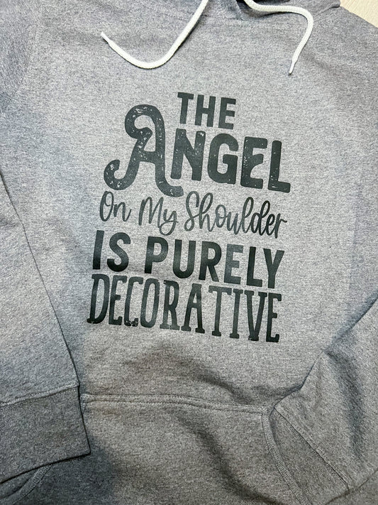 The Angel Is Decorative