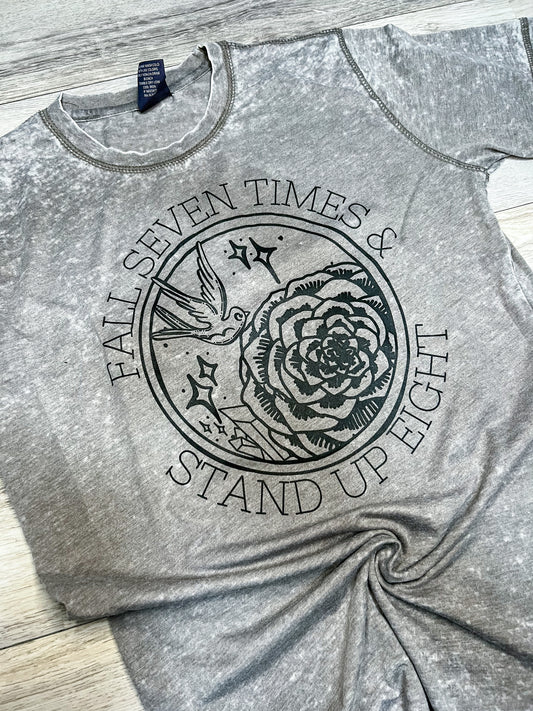 Fall Seven Times Stand Up Eight T-shirt