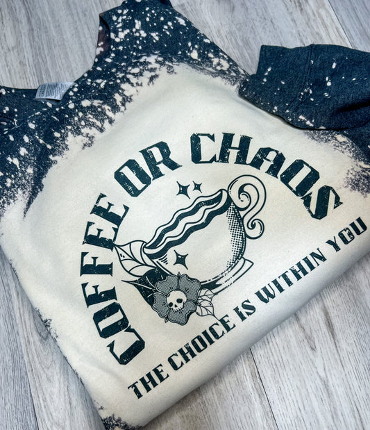 Coffee or Chaos Crewneck Sweatshirt