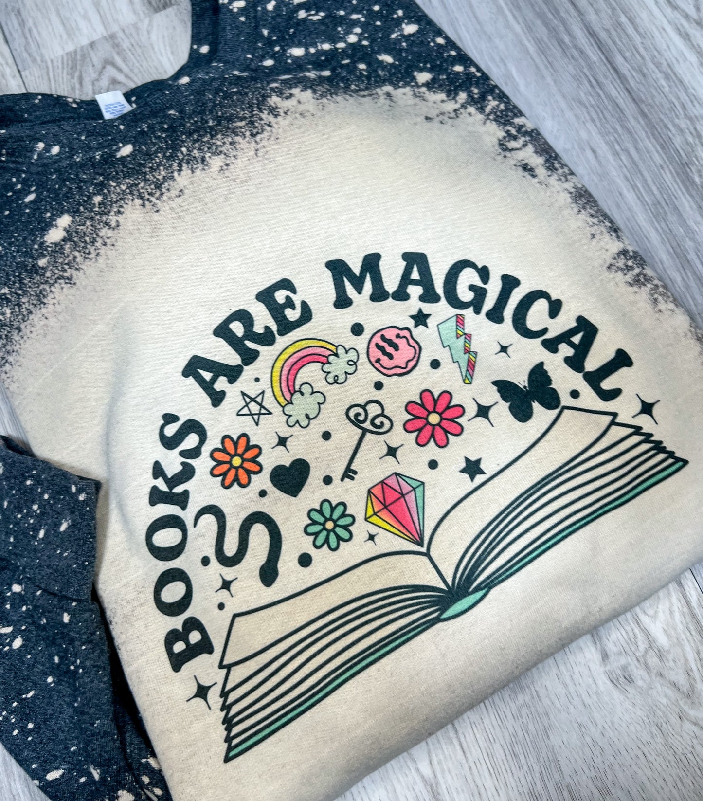 Books Are Magical Crewneck Sweatshirt