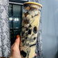 Floral Skull Tumbler