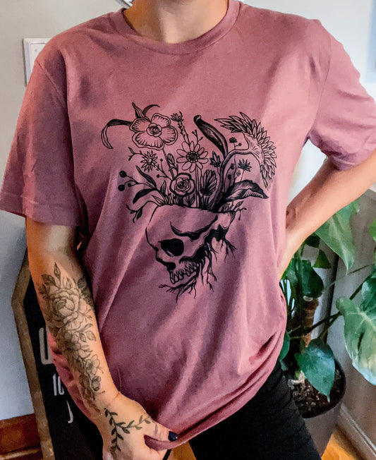 Flower Skellie T-shirt