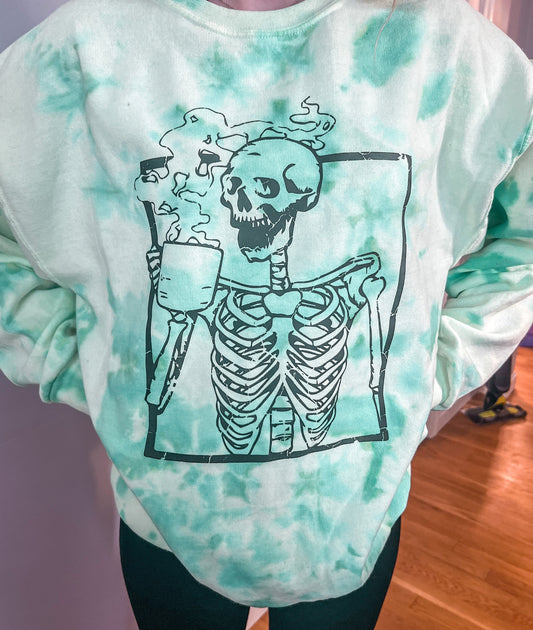 Neon Skeleton Sweatshirt