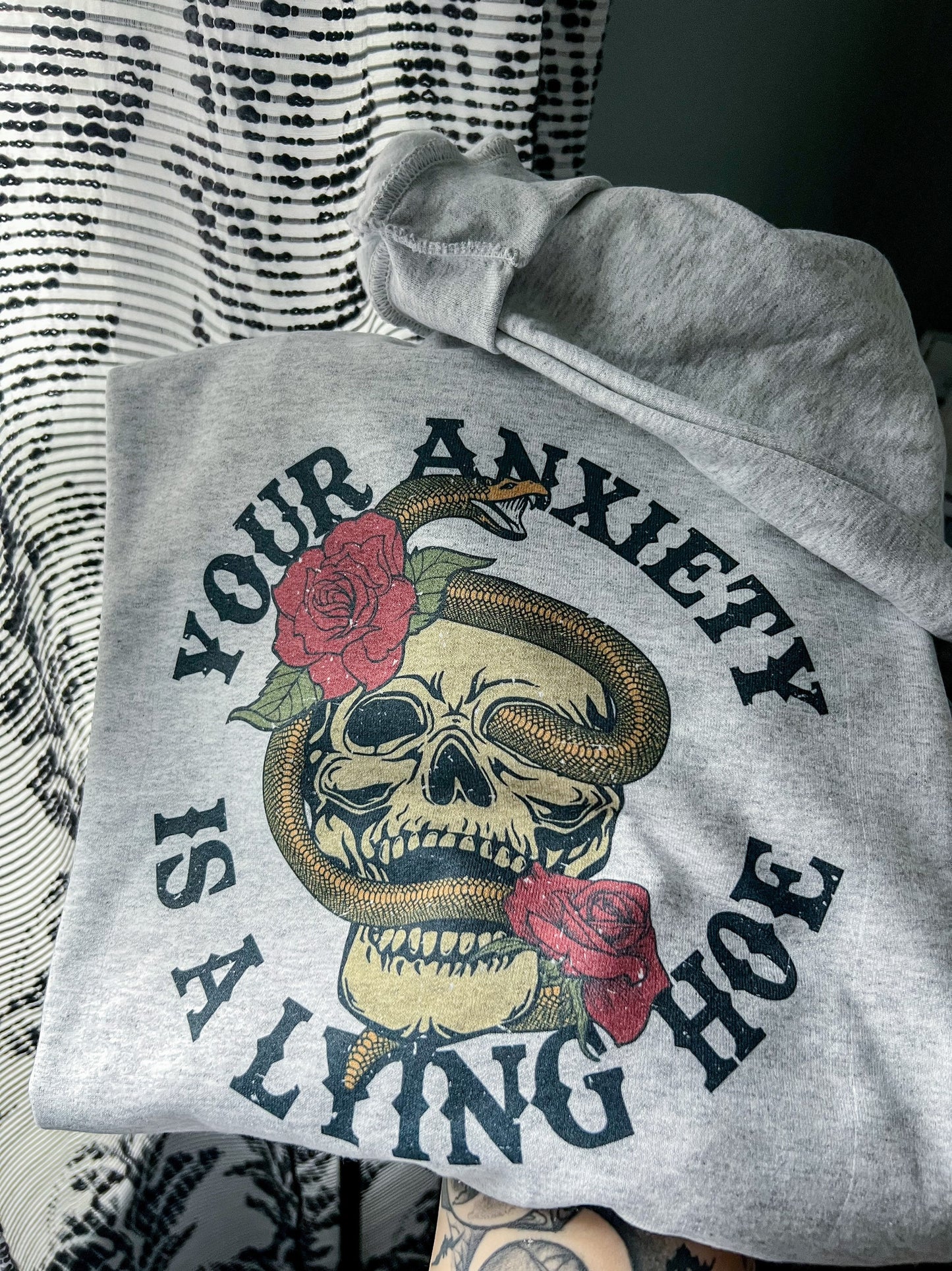 Your Anxiety Is Lying Sweatshirt