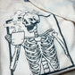 Skeleton Corded Crewneck